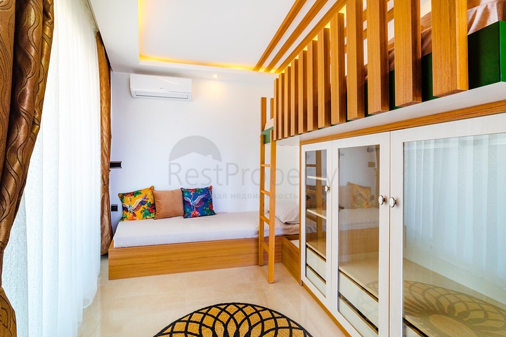 اطلالة بحر - شقة مفروشة  ضمن مجمع فاخر - في كارجي جاك / الانيا 