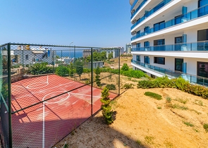 اطلالة بحر - شقة مفروشة  ضمن مجمع فاخر - في كارجي جاك / الانيا 