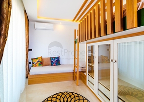 اطلالة بحر - شقة مفروشة  ضمن مجمع فاخر - في كارجي جاك / الانيا 