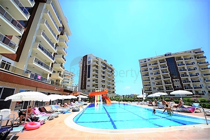 سعر مناسب - دوبلكس واسعة - من تصميم 2 غرفة وصالة - مجمع فاخر -في افسلار / الانيا 