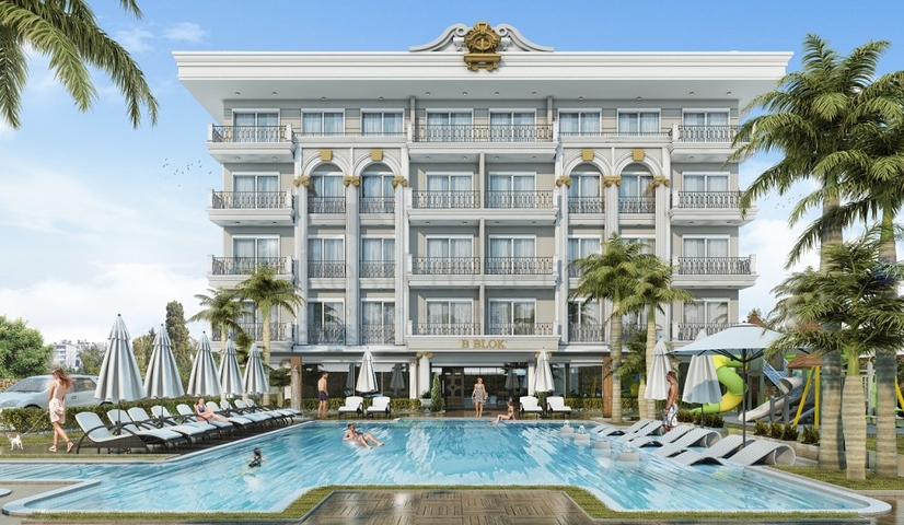 مجمع قيد الإنشاء -  تسهيلات بالدفعات في منطقة اوبا المركزية - ألانيا 