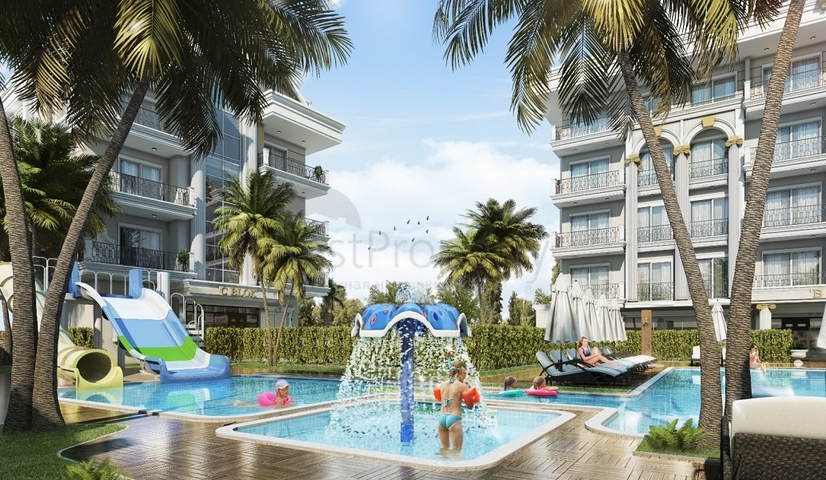 مجمع قيد الإنشاء -  تسهيلات بالدفعات في منطقة اوبا المركزية - ألانيا 