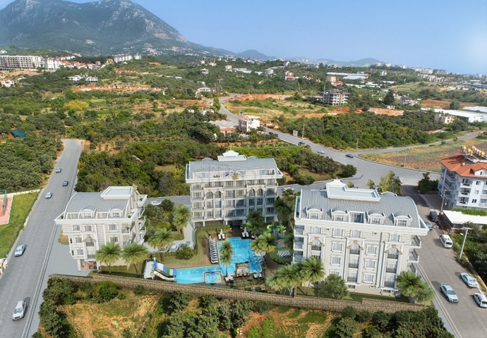 مجمع قيد الإنشاء -  تسهيلات بالدفعات في منطقة اوبا المركزية - ألانيا 