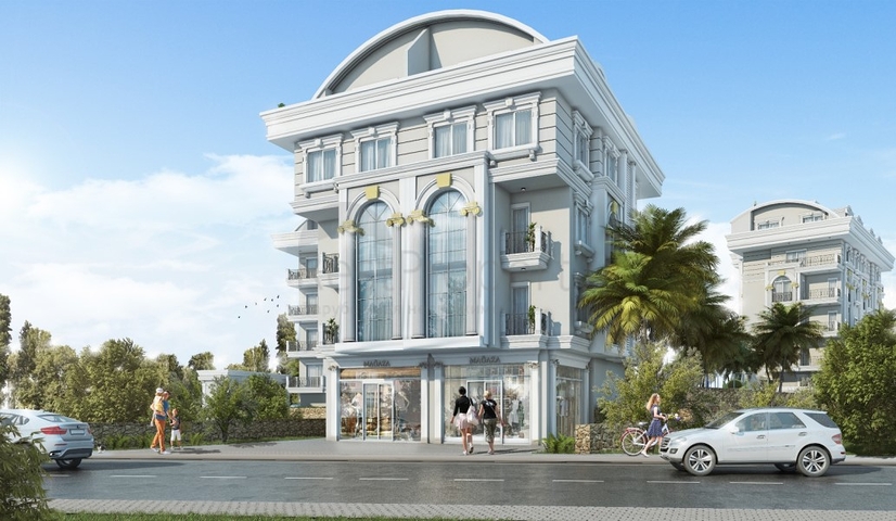 مجمع قيد الإنشاء -  تسهيلات بالدفعات في منطقة اوبا المركزية - ألانيا 