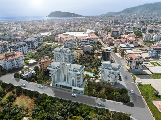 مجمع قيد الإنشاء -  تسهيلات بالدفعات في منطقة اوبا المركزية - ألانيا 