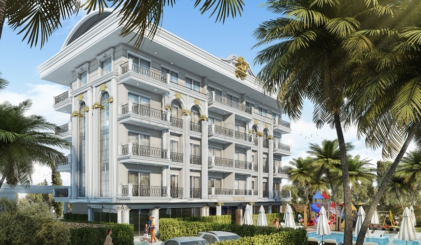 مجمع قيد الإنشاء -  تسهيلات بالدفعات في منطقة اوبا المركزية - ألانيا 