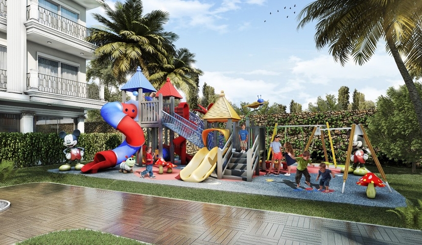 مجمع قيد الإنشاء -  تسهيلات بالدفعات في منطقة اوبا المركزية - ألانيا 