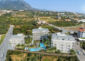 مجمع قيد الإنشاء -  تسهيلات بالدفعات في منطقة اوبا المركزية - ألانيا 