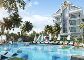 مجمع قيد الإنشاء -  تسهيلات بالدفعات في منطقة اوبا المركزية - ألانيا 