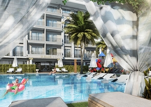 مجمع قيد الإنشاء -  تسهيلات بالدفعات في منطقة اوبا المركزية - ألانيا 