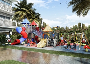 مجمع قيد الإنشاء -  تسهيلات بالدفعات في منطقة اوبا المركزية - ألانيا 