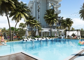 مجمع قيد الإنشاء -  تسهيلات بالدفعات في منطقة اوبا المركزية - ألانيا 