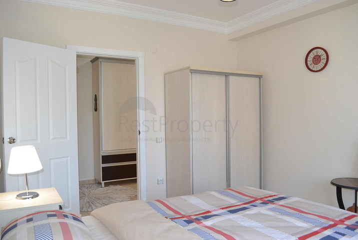 قريبة من البحر - شقة غرفتين وصالة - مفروشة -ضمن مجمع- مهموتلار / الانيا 