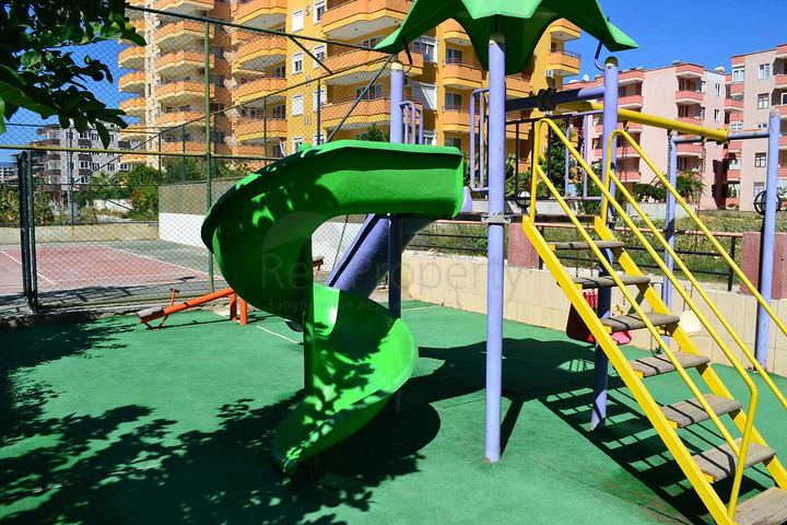 قريبة من البحر - شقة غرفتين وصالة - مفروشة -ضمن مجمع- مهموتلار / الانيا 