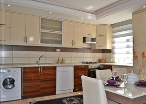 قريبة من البحر - شقة غرفتين وصالة - مفروشة -ضمن مجمع- مهموتلار / الانيا 