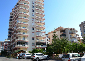 قريبة من البحر - شقة غرفتين وصالة - مفروشة -ضمن مجمع- مهموتلار / الانيا 