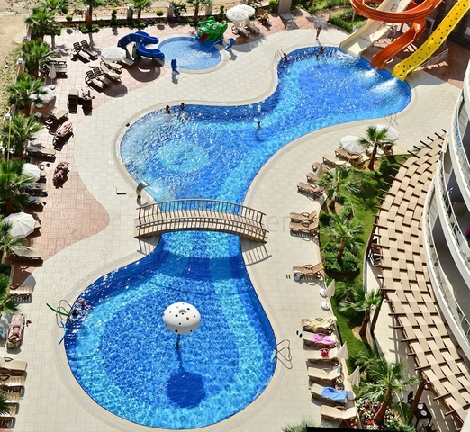 مجمع بخدمات 5 نجوم - شقة مفروشة - في منطقة جيكجلي / الانيا 