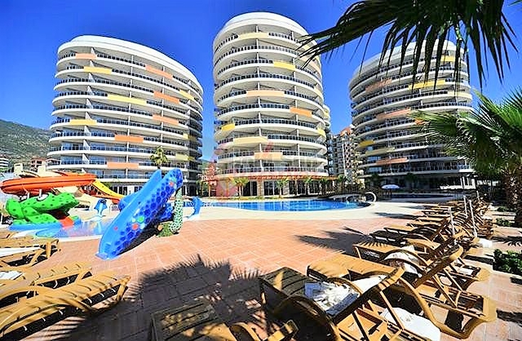 مجمع بخدمات 5 نجوم - شقة مفروشة - في منطقة جيكجلي / الانيا 