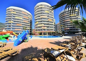 مجمع بخدمات 5 نجوم - شقة مفروشة - في منطقة جيكجلي / الانيا 