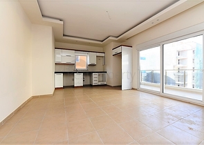 شقة غرفتين وصالة - مؤثثة - قريبة من البحر والاسواق - مهموتلار / الانيا 