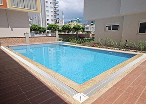 شقة غرفتين وصالة - مؤثثة - قريبة من البحر والاسواق - مهموتلار / الانيا 