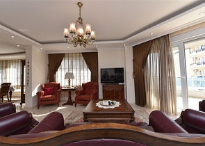 اطلالة على شاطئ كليوباترا - دوبلكس واسعة 3 غرف - في مركز مدينة الانيا 