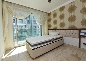 على البحر مباشرة - شقق غرفتين وصالة - ضمن مجمع حديث - كاستل / الانيا 