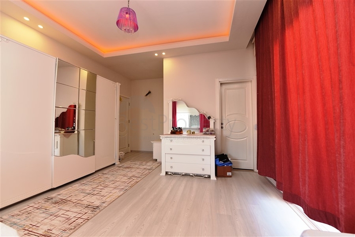 اطلالة بحر - دوبلكس 3 غرف وصالة -مفروشة - في مهموتلار / الانيا 