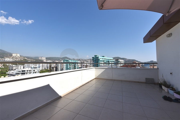 اطلالة بحر - دوبلكس 3 غرف وصالة -مفروشة - في مهموتلار / الانيا 