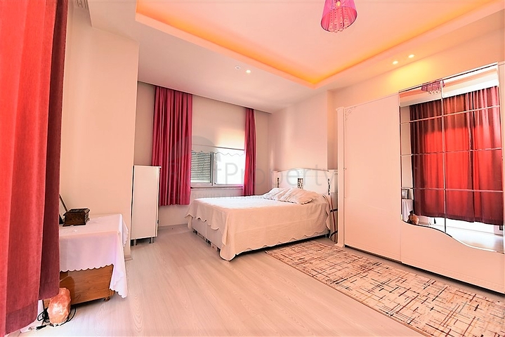 اطلالة بحر - دوبلكس 3 غرف وصالة -مفروشة - في مهموتلار / الانيا 