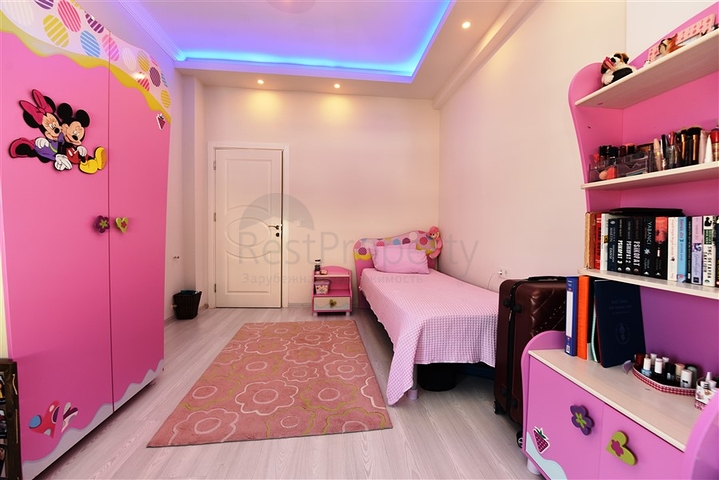 اطلالة بحر - دوبلكس 3 غرف وصالة -مفروشة - في مهموتلار / الانيا 