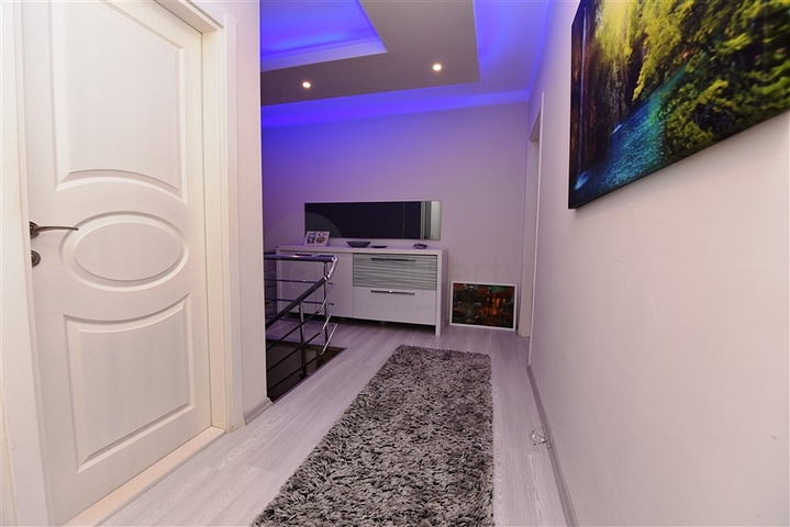 اطلالة بحر - دوبلكس 3 غرف وصالة -مفروشة - في مهموتلار / الانيا 