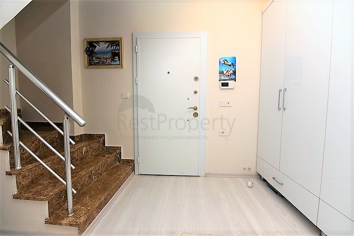 اطلالة بحر - دوبلكس 3 غرف وصالة -مفروشة - في مهموتلار / الانيا 