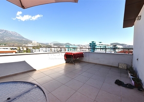 اطلالة بحر - دوبلكس 3 غرف وصالة -مفروشة - في مهموتلار / الانيا 