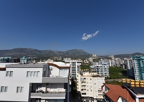 اطلالة بحر - دوبلكس 3 غرف وصالة -مفروشة - في مهموتلار / الانيا 