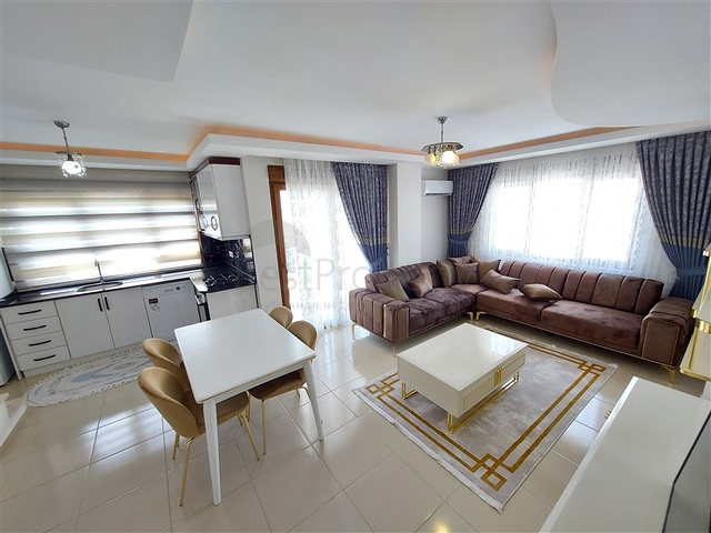 بنتهاوس انيقة - مفروشة - 2 غرفة وصالة - في مهموتلار / الانيا