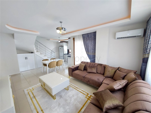 بنتهاوس انيقة - مفروشة - 2 غرفة وصالة - في مهموتلار / الانيا