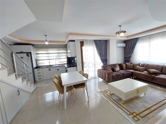 بنتهاوس انيقة - مفروشة - 2 غرفة وصالة - في مهموتلار / الانيا