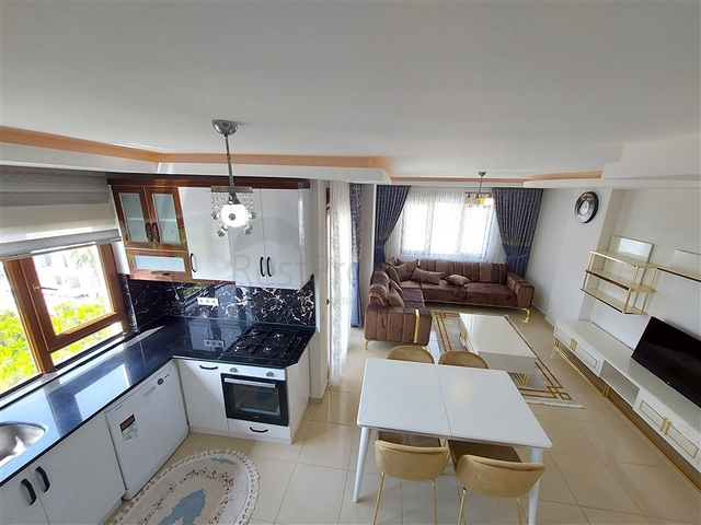 بنتهاوس انيقة - مفروشة - 2 غرفة وصالة - في مهموتلار / الانيا