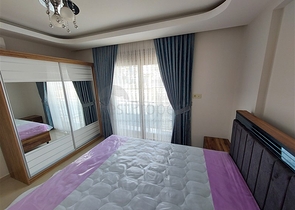 بنتهاوس انيقة - مفروشة - 2 غرفة وصالة - في مهموتلار / الانيا