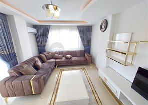 بنتهاوس انيقة - مفروشة - 2 غرفة وصالة - في مهموتلار / الانيا