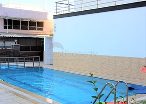 اطلالة بحر - شقة مفروشة - غرفة وصالة - بجانب الاسواق - في مهموتلار / الانيا