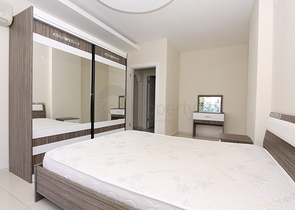 ضمن مجمع يضم خدمات - شقة مفروشة 1+1 - في منطقة توسمور المركزية / الانيا 