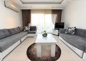 للبيع شقة غرفة وصالة - مفروشة - مجمع يضم كافة الخدمات - افسلار / الانيا 