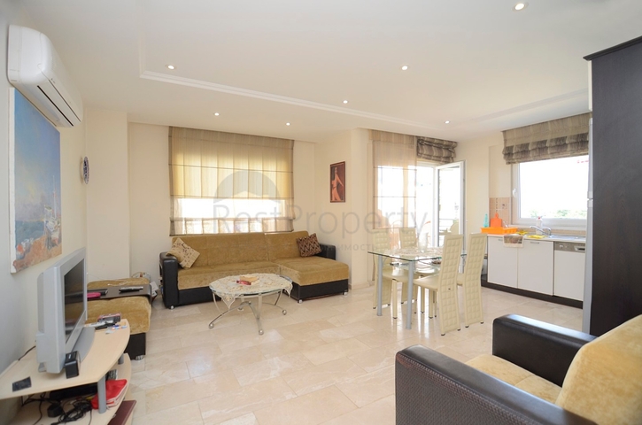 اطلالة مفتوحة - شقة غرفتين وصالة مفروشة - بسعر منافس -في مهموتلار / الانيا 