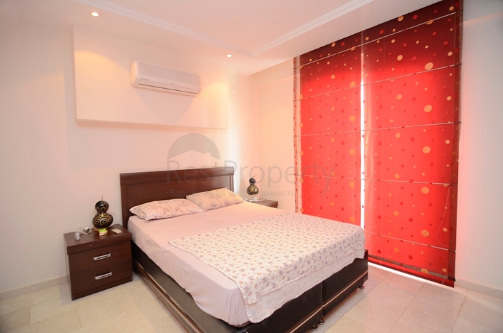 اطلالة مفتوحة - شقة غرفتين وصالة مفروشة - بسعر منافس -في مهموتلار / الانيا 