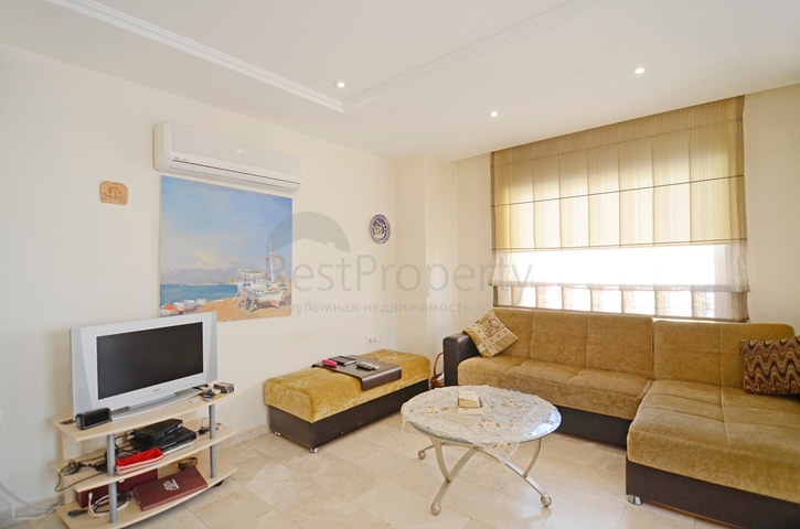 اطلالة مفتوحة - شقة غرفتين وصالة مفروشة - بسعر منافس -في مهموتلار / الانيا 