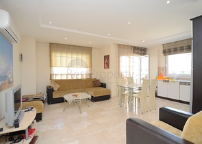 اطلالة مفتوحة - شقة غرفتين وصالة مفروشة - بسعر منافس -في مهموتلار / الانيا 