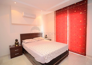 اطلالة مفتوحة - شقة غرفتين وصالة مفروشة - بسعر منافس -في مهموتلار / الانيا 