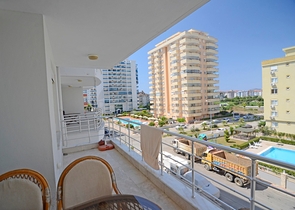 اطلالة مفتوحة - شقة غرفتين وصالة مفروشة - بسعر منافس -في مهموتلار / الانيا 